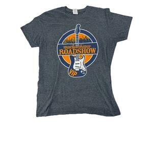 The Rock & Worship Roadshow 2016 Gray T-shirt Men’s Medium [102]